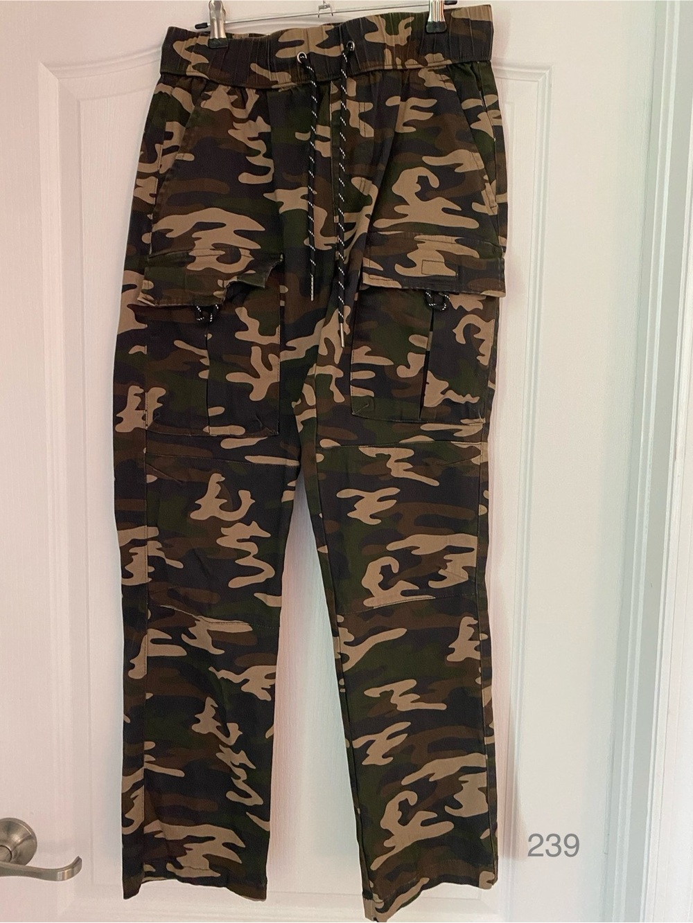 Ring of Fire Men's Camouflage Cargo Pants - Green, Brown, Black
